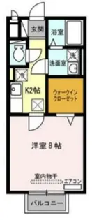 ドリーム葉月 六番館【1階】の間取り