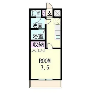 滋賀県愛知郡愛荘町市【アパート】の間取り