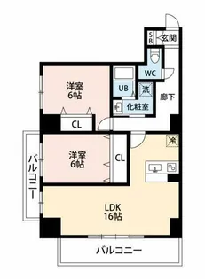 ARDEA(アルデア)【10階】の間取り