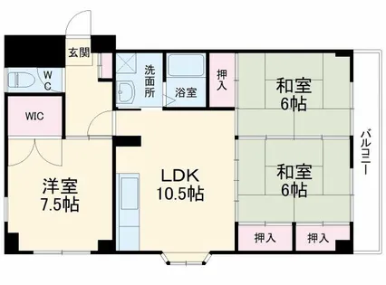 愛知県名古屋市南区明治1丁目【マンション】の間取り
