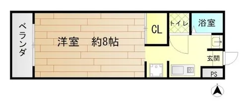 フィオーレ【1階】の間取り
