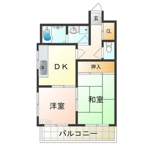A-HEIGHTS【5階】の間取り