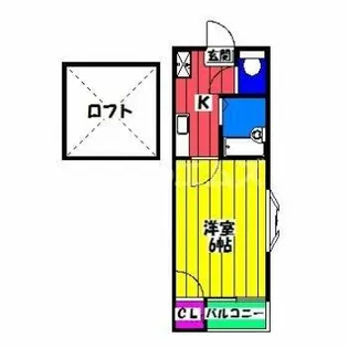 メゾン・ド・ペール【101号室】の間取り