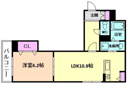 シャーメゾン アリビオ【2階】の間取り