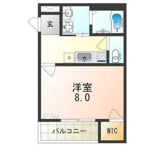 AKAHATA LA CITTA【2階】の間取り