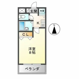 LUMINOUS TSURUMAKOEN(ルミナス鶴舞公園)【703号室】の間取り