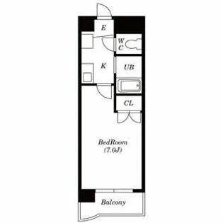 プリオールK【4階】の間取り