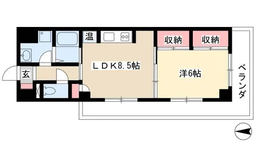 センチュリーパーク野田【3階】の間取り