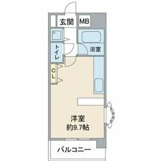 パルテンツァ【401号室】の間取り