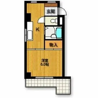 高野ビル【205号室】の間取り