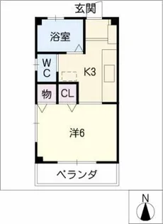 加藤マンション【2階】の間取り