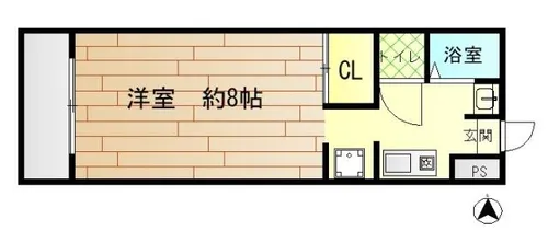 フィオーレ【1階】の間取り