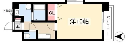 アーバンステージ藤ヶ丘【201号室】の間取り