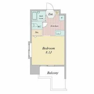 サンシャイン上前津【0506号室】の間取り