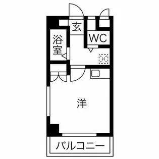 コートロティ【203号室】の間取り