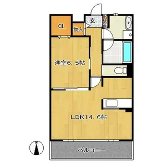 HOLLY HILLS RESIDENCE EAST【3階】の間取り