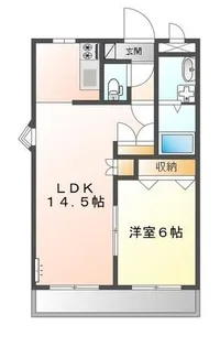 グランベル【301号室】の間取り