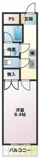エスペランザ【2階】の間取り