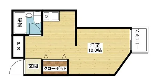 ムーンライト大桐【2階】の間取り