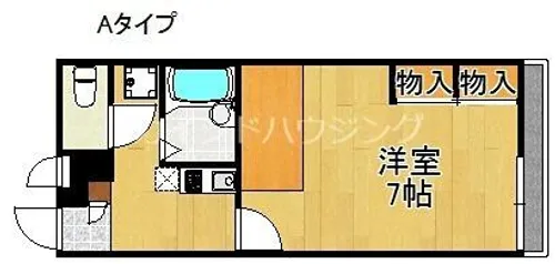 レオパレスMK【1階】の間取り