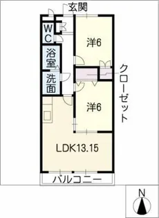 CASA・A【1階】の間取り
