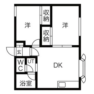 メゾンドヒル33【2階】の間取り