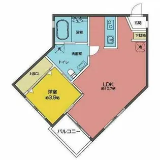 Prendre吹上【3階】の間取り