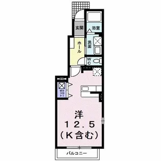 カーサ・セレノ【1階】の間取り