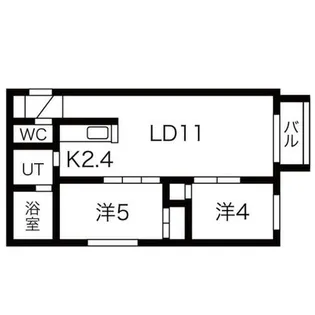 CASA澄川【3階】の間取り