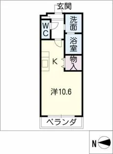 マ・シェリ孫【3階】の間取り