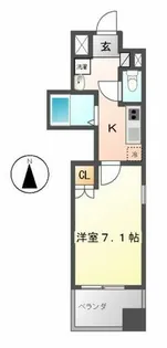 ラムセス大須【4階】の間取り