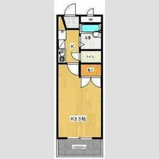 レナ三宅【2階】の間取り