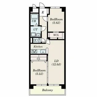 愛知県春日井市如意申町7丁目【マンション】の間取り