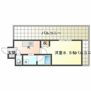 ビエラコート須磨【3階】の間取り