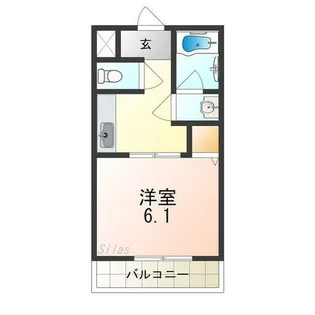 OBELISK,K【2階】の間取り
