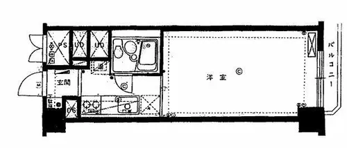 南1条グランドハイツ【3階】の間取り