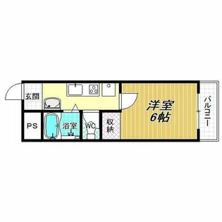 グレープ本町【3階】の間取り