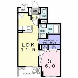 ルーセント ファーロ【2階】の間取り