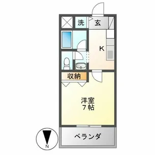 東桜コート【3階】の間取り