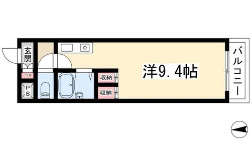 メゾンA4【3階】の間取り