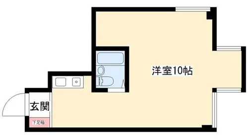 ザ・エステートパレス【401号室】の間取り