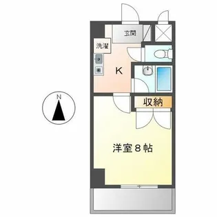 ミューズミズホ【1階】の間取り