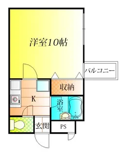 ヴィバーチェ【5階】の間取り