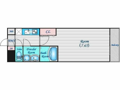 ES-Grande大阪福島【3階】の間取り
