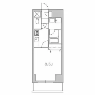 グランツ昭和館【7階】の間取り