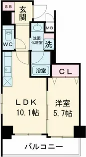 べラジオ雅び四条通Ⅱ【3階】の間取り