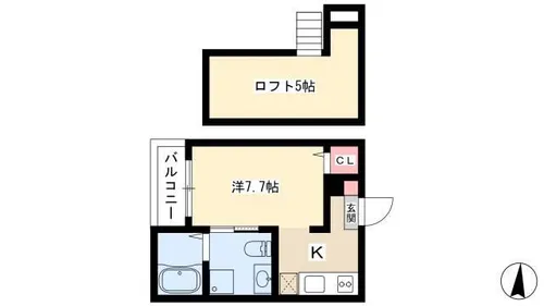 ラウレアハイツ【2階】の間取り