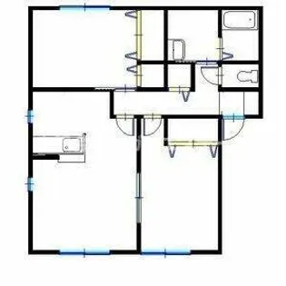 サンビレッジ瑞景C棟【2階】の間取り