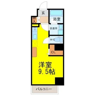 L’Allure【8階】の間取り