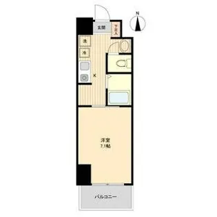 S-FORT神宮南【7階】の間取り